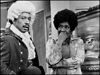 George (Sherman Hemsley) and Louise Jefferson (Isabel Sanford)