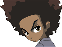 Huey Freeman, from 'The Boondocks.