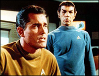 Leonard Nimoy in a 'Star Trek' movie