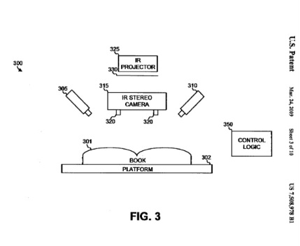 Patent Office Image of Google's Infrared Camera Technology