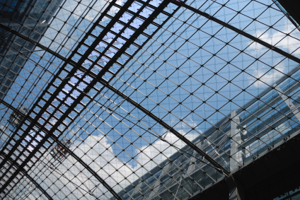 Glass Ceiling at Covent Garden in London