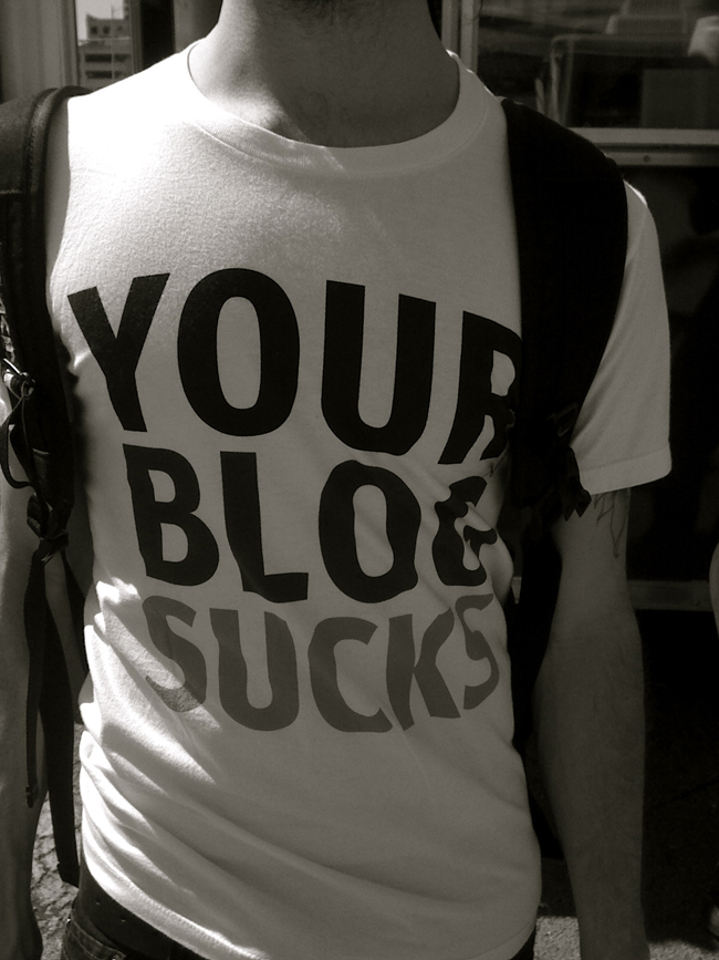 Your Blog Sucks