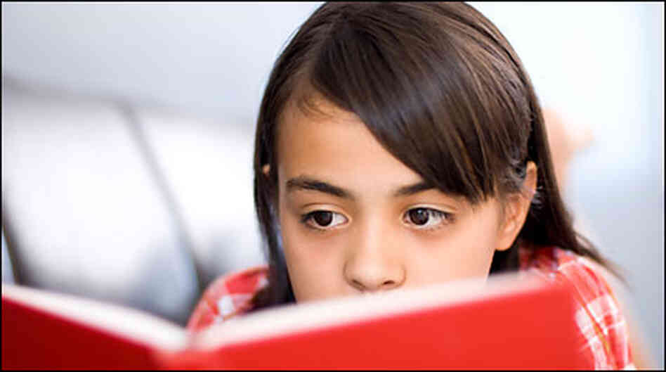 young girl reading young girl reading