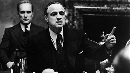Marlon Brando in The Godfather
