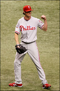 Cole Hamels of the Philadelphia Phillies