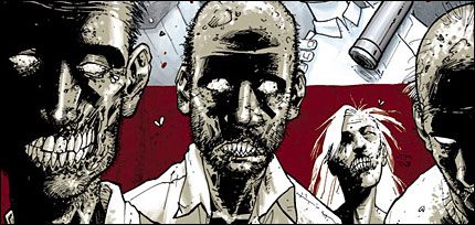 Cover detail: 'The Walking Dead