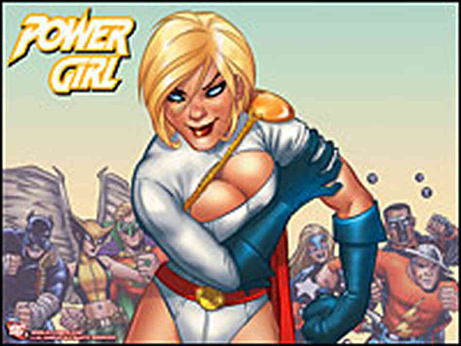 Girls power: What do Power Girl and her ever-present "boob window" have to do with Girls power: What do Power Girl and her ever-present "boob window" have to do with