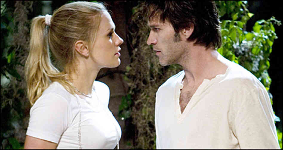 Anna Paquin and Stephen Moyer Anna Paquin and Stephen Moyer