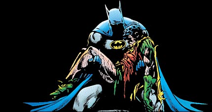 Cover detail: Batman 428, 'A Death In the Family
