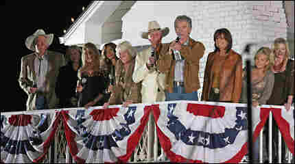 The cast of Dallas at a recent reunion event The cast of Dallas at a recent reunion event