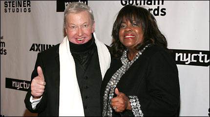 Roger Ebert and his wife Chaz Ebert