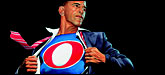 Barack Obama as Superman. Image: Alex Ross