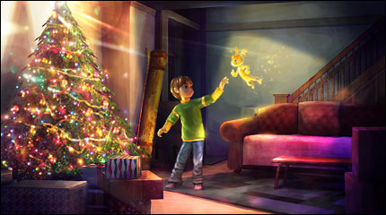 Still from NBC's special 'Little Spirit: Christmas In New York'