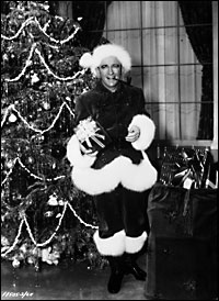 Bing Crosby in a Santa suit in 'White Christmas'