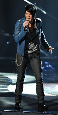Adam Lambert of 'American Idol'