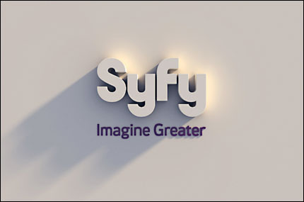 New logo for the Sci Fi network, now called Syfy