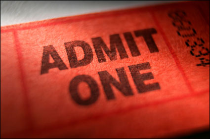a single movie ticket