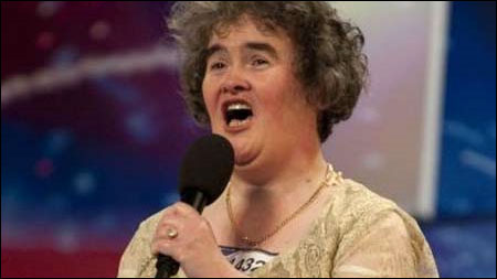 Susan Boyle on 'Britain's Got Talent