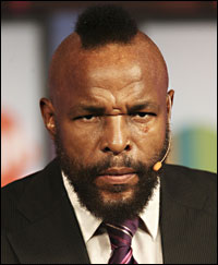 Mr. T, seen in 2006