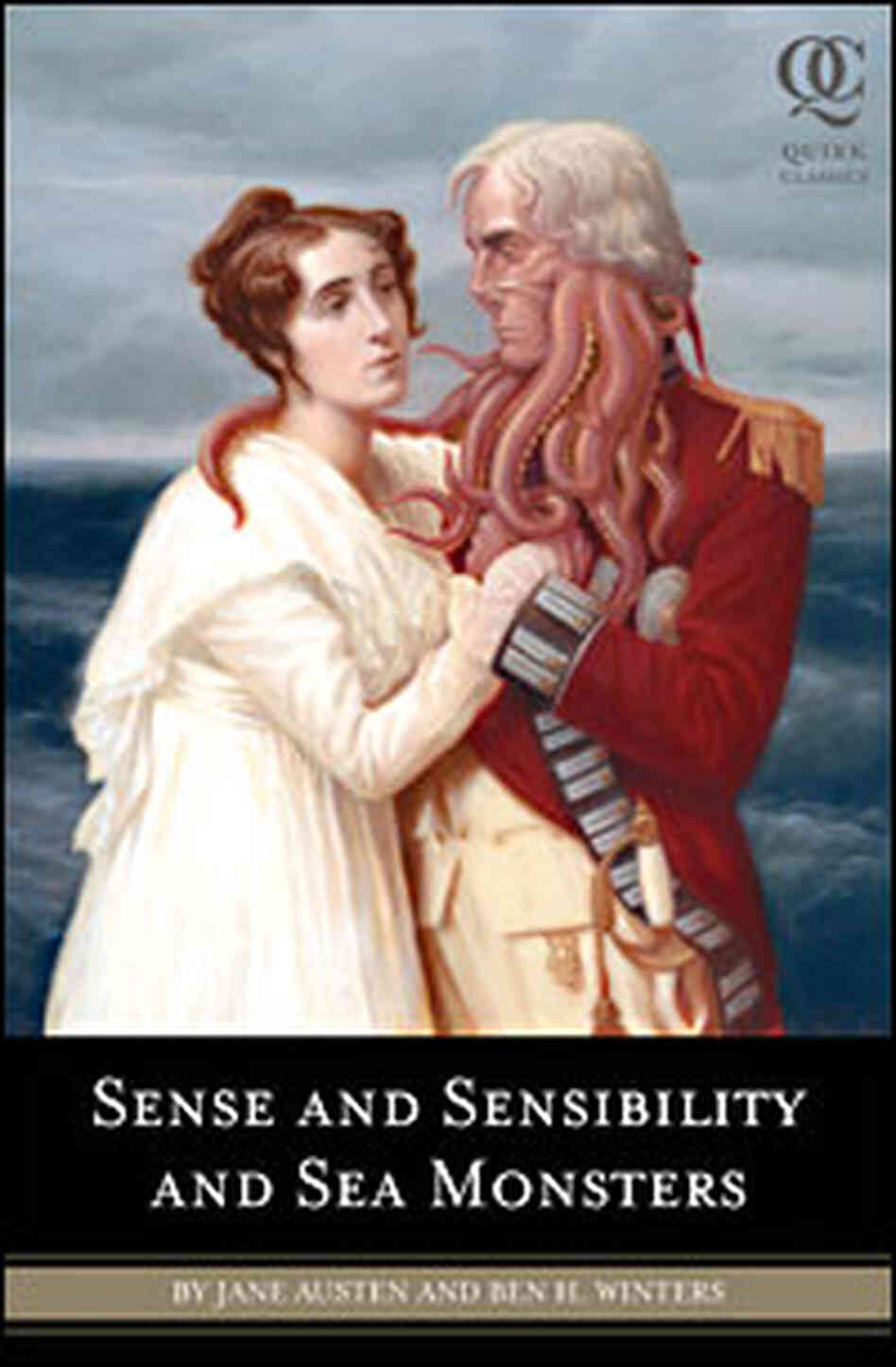 the cover of Sense And Sensibility and Sea Monsters the cover of Sense And Sensibility and Sea Monsters
