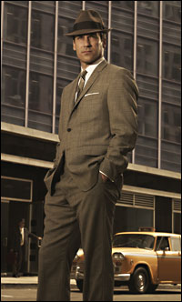 Jon Hamm as Don Draper on Mad Men