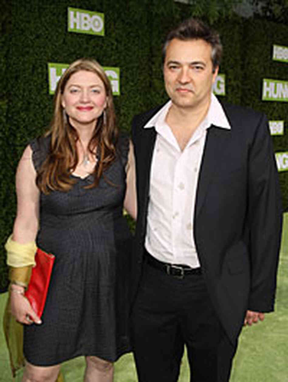 'Hung' co-creators Colette Burson and Dmitry Lipkin. 'Hung' co-creators Colette Burson and Dmitry Lipkin.