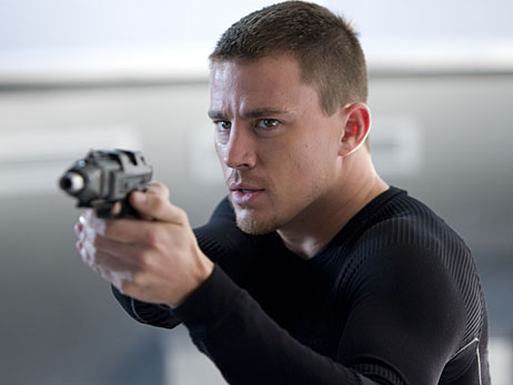 Channing Tatum as Duke in 'G.I. Joe: The Rise Of Cobra'.