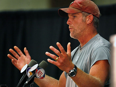 Brett Favre discusses his decision to join the Minnesota Vikings.