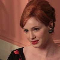 Christina Hendricks as Joan Holloway on 'Mad Men.'