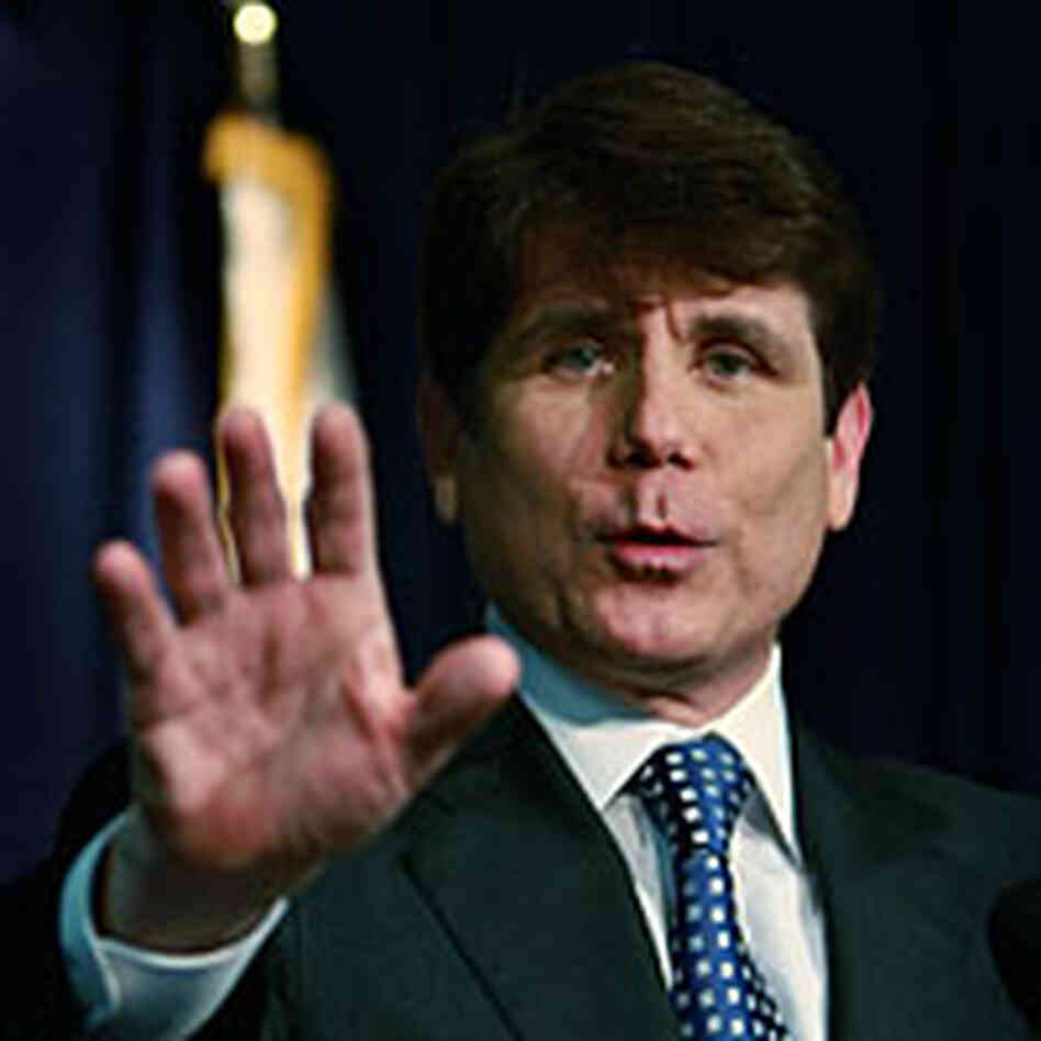 Rod Blagojevich at a news conference in January 2009. Rod Blagojevich at a news conference in January 2009.