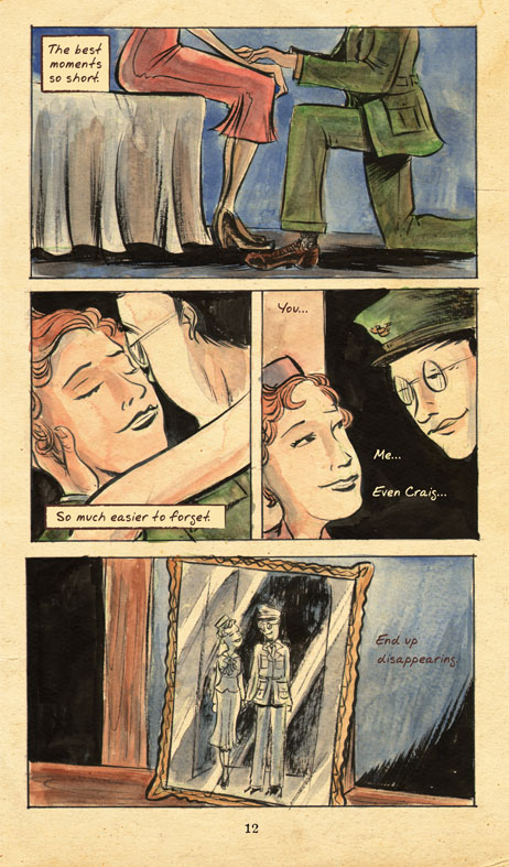 Several panels from Matt Kindt's '3 Story.'