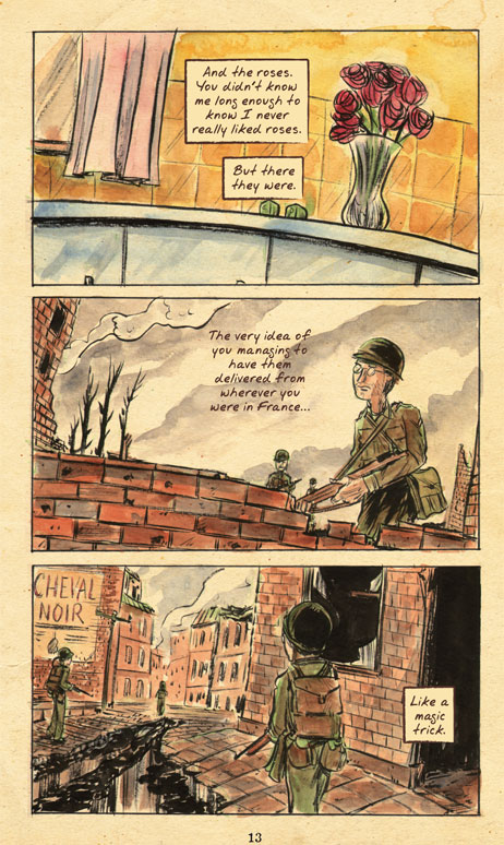 Several panels from Matt Kindt's '3 Story.'