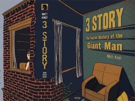 The cover of Matt Kindt's '3 Story.'