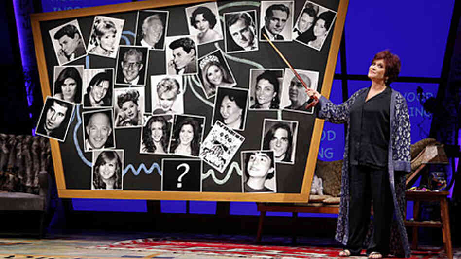 Carrie Fisher in her show, 'Wishful Drinking'. Carrie Fisher in her show, 'Wishful Drinking'.