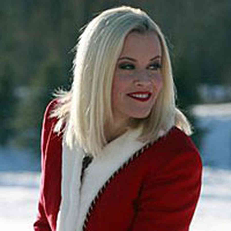 Jenny McCarthy dressed as Santa Claus' daughter. Jenny McCarthy dressed as Santa Claus' daughter.