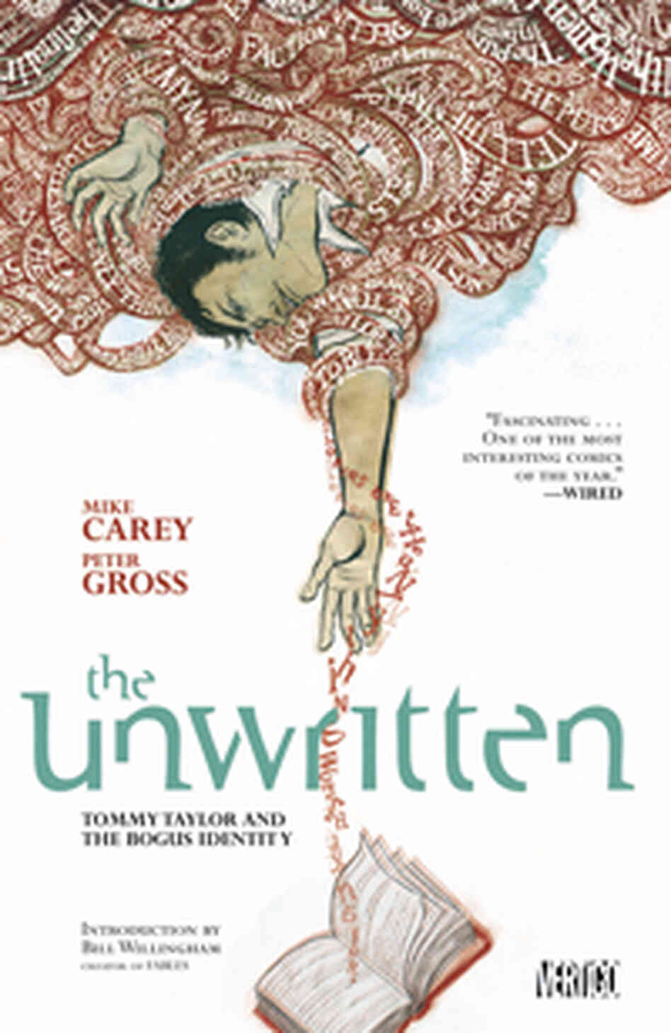 The cover of Unwritten. The cover of Unwritten.