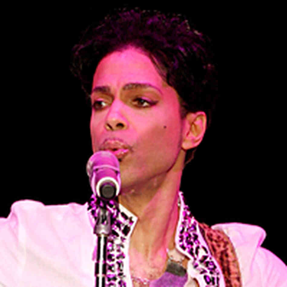 Prince performs in April 2008. Prince performs in April 2008.