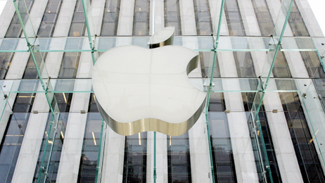 New York's Apple Store, seen in 2007.
