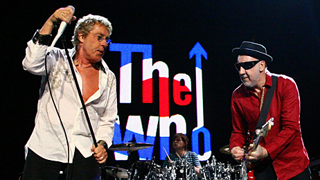Roger Daltrey and Pete Townshend perform in Brisbane, Australia in March 2009.