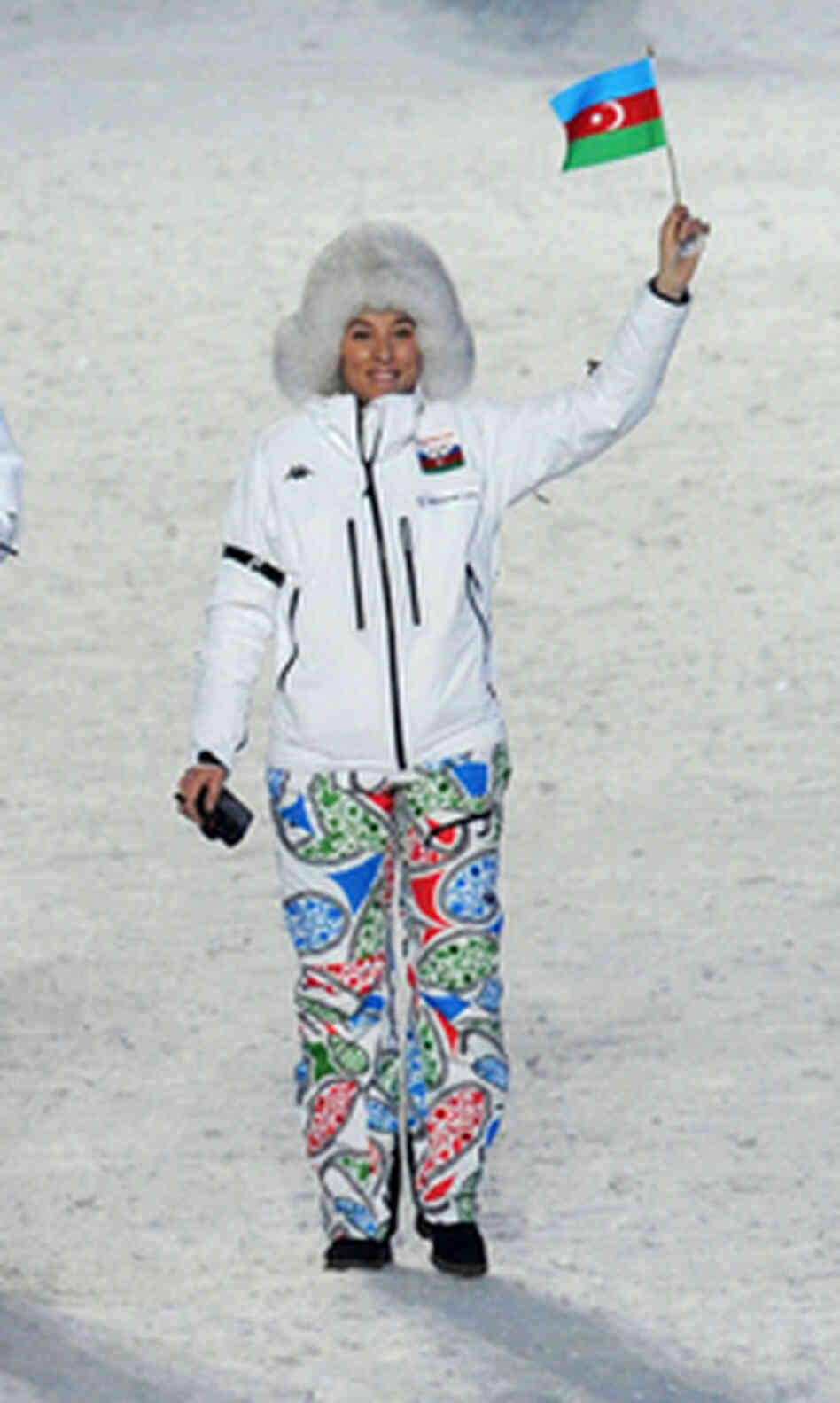 A member of the Azerbaijan Olympic delegation. A member of the Azerbaijan Olympic delegation.