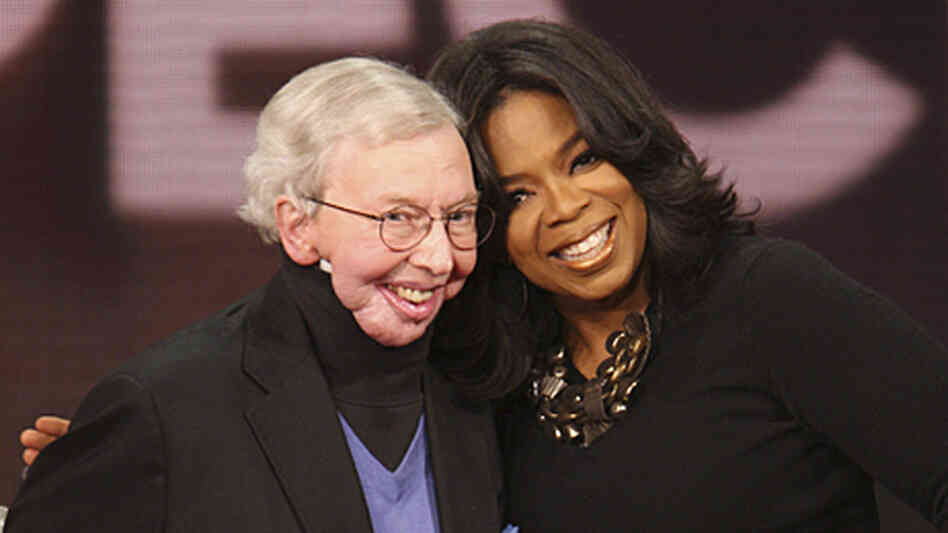 Roger Ebert and Oprah Winfrey. Roger Ebert and Oprah Winfrey.
