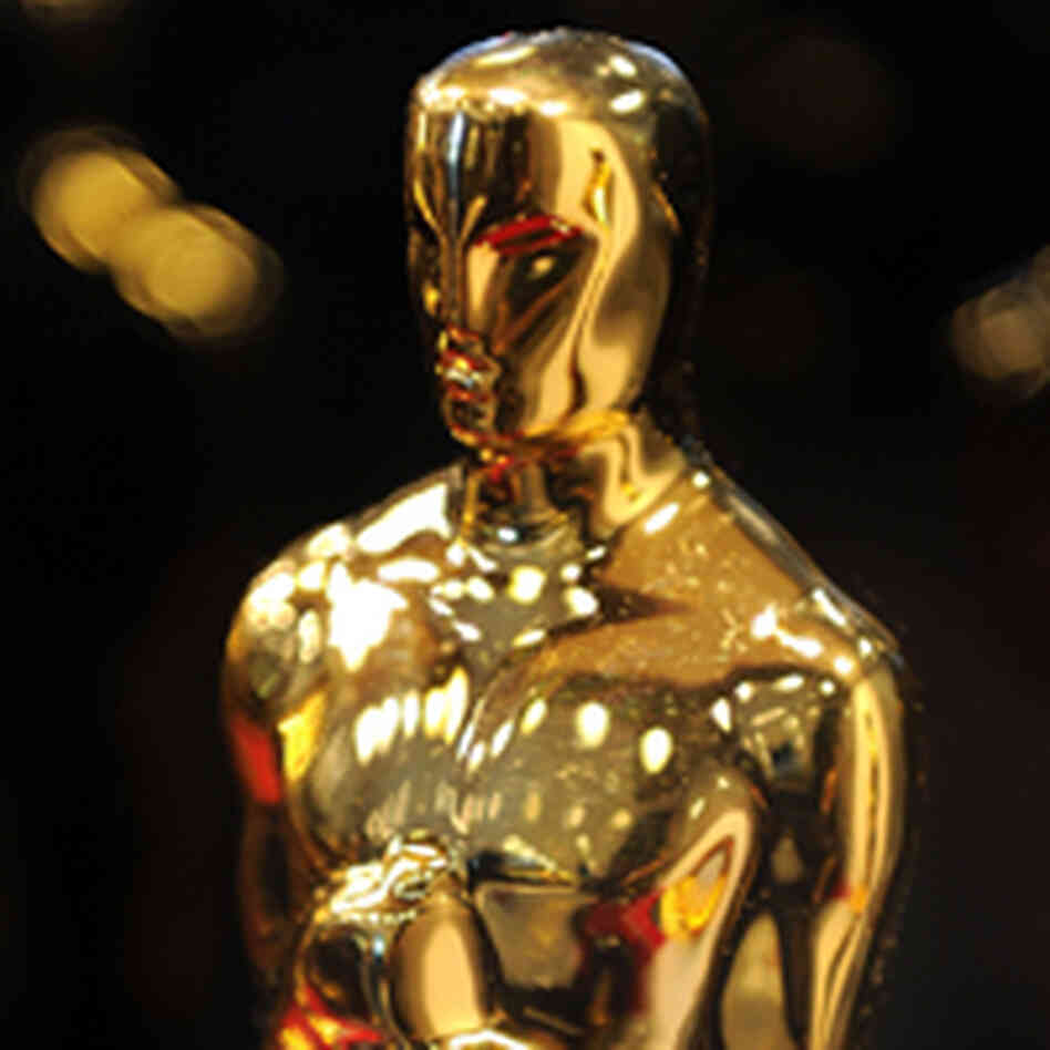 An Oscar statue on display in New York in February. An Oscar statue on display in New York in February.