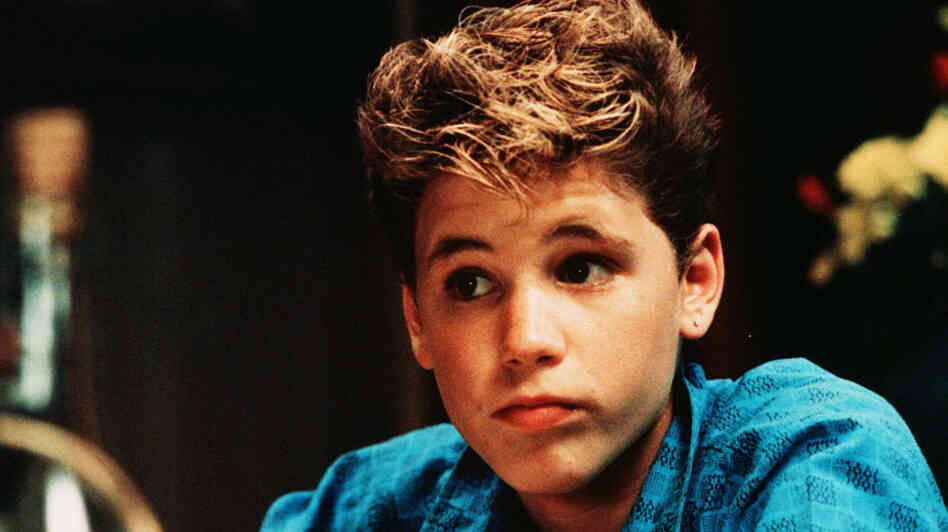 Corey Haim, seen as a teenager. Corey Haim, seen as a teenager.