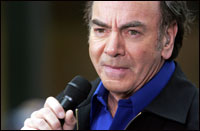 Neil Diamond performs in 2005. Photo by Scott Gries/Getty Images