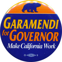 Garamendi button.