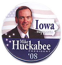 Mike Huckabee button
