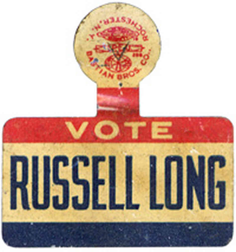 Vote Russell Long button. Vote Russell Long button.