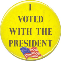 I voted with the president.