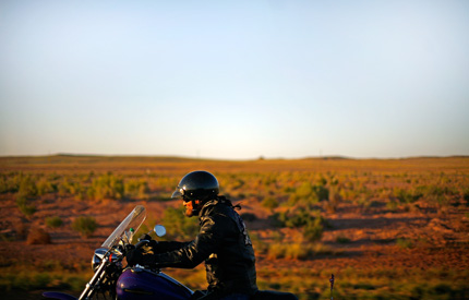 motorcycle man