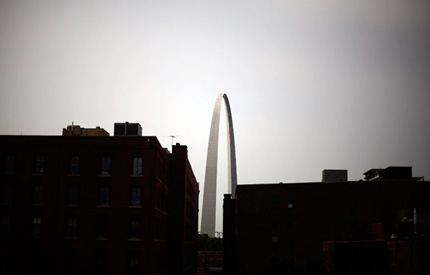 flag at st. louis